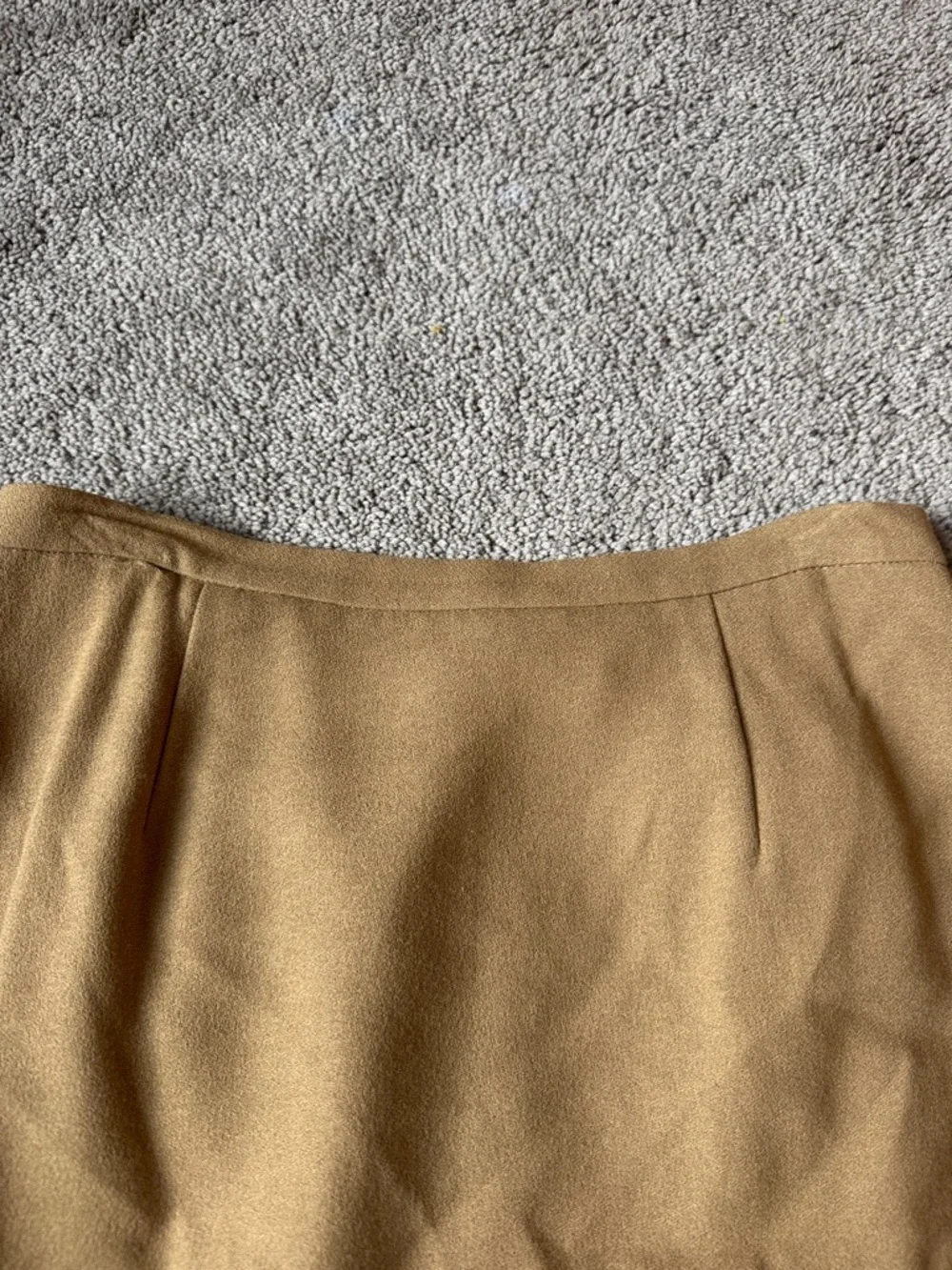 Kasper Tan 2 Piece Blazer Skirt Suit Petite SIZE 6P/4P Career Office